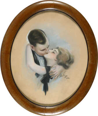 Неизвестный художник. Влюбленные